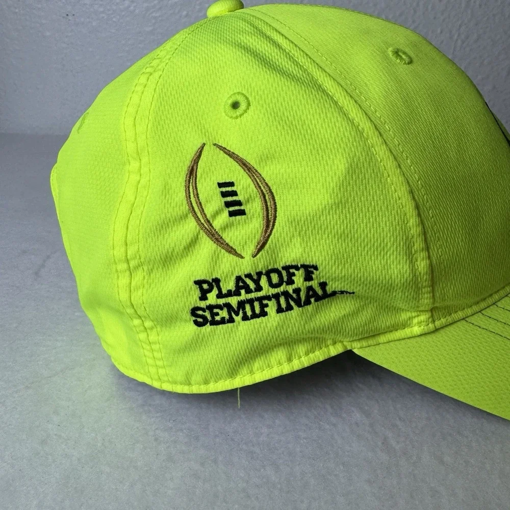 Nike Golf Oregon Ducks Rose Bowl Game‎ Hat Neon Yellow Green SnapBack Cap